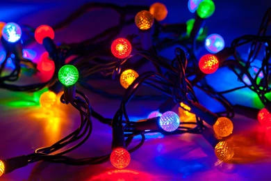 Christmas Lights Desktop Wallpapers And Ph0tos