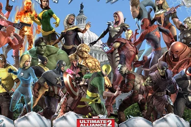 Papel De Parede Jogo Marvel Ultimate Alliance