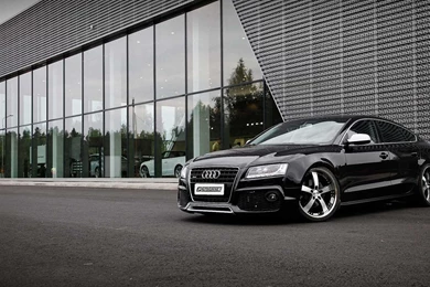 Parked JP Auto Tuning Black Audi RS 5 Wallpapers   Car Wallpapers ...
