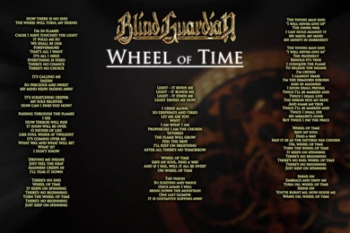 Blind Guardian   "Wheel Of Time" Lyrics [1920x1080] : Wallpapers