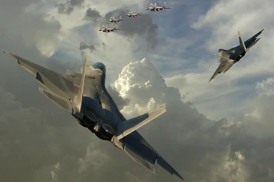 Lockheed Martin F 22 Raptor Widescreen Wallpapers