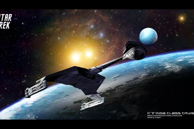 Star Trek K'T'Inga Class Cruiser, Free Star Trek Computer Desktop ...