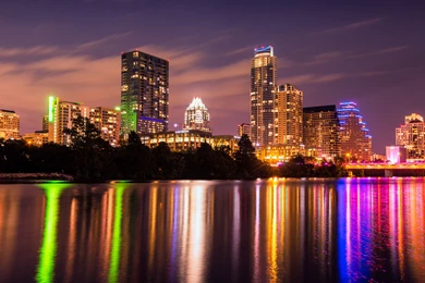 Austin Texas Skyline   Wallpaper.