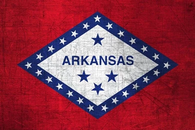 Arkansan Flag Metal (Flag Of Arkansas)   Download It For Free