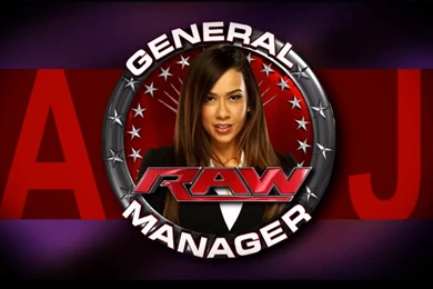 AJ Lee WWE Raw GM Exclusive HD Wallpapers