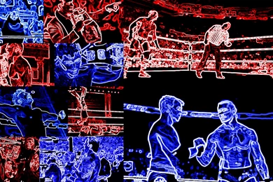 WWE SmackDown Vs RAW: Neon Wallpapers