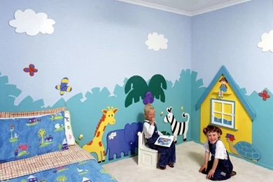 Kids Murals For Bedrooms 2015 Grasscloth Wallpapers