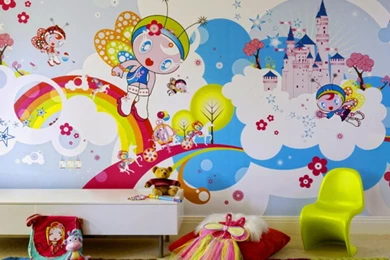 17 Kidsroom Wallpapers Mural Ideas For Kidsroom Decor ...