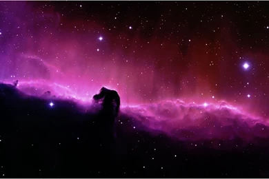 Purple Light In Space   Wallpapers
