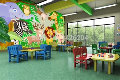 Aliexpress.com : Buy Great Wall Animal Party 3d Wallpapers Roll ...