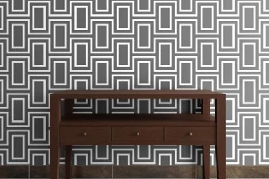 Liking The Bold Graphic Pattern Of The Wallpapers
