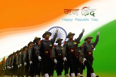 Indian 26 January Parade Wide Hd Wallpapers