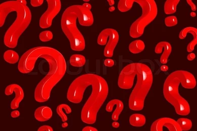 Wallpapers Of Red Question Marks Stock Photo