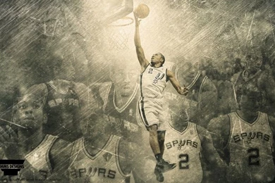 Kawhi Leonard 2015 San Antonio Spurs Wallpapers Free Desktop ...