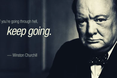 Quotes, Winston Churchill :: Wallpapers