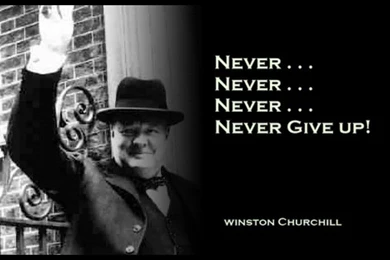 Never Give Up Winston Churchill Quotes Wallpaper. QuotesGram