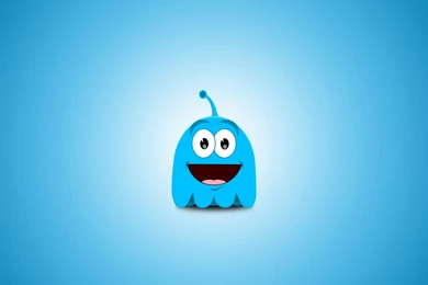 Cute Blue Alien   1792725