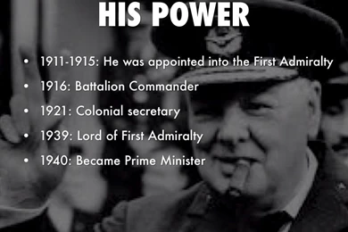 Winston Churchill By Langston Conley