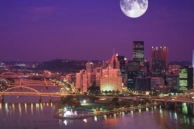 Pittsburgh Map Attractions   Wallpaper.