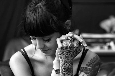 Wallpapers Hannah Snowdon, Tattoo, Tattoos, Girl, Woman, Female ...