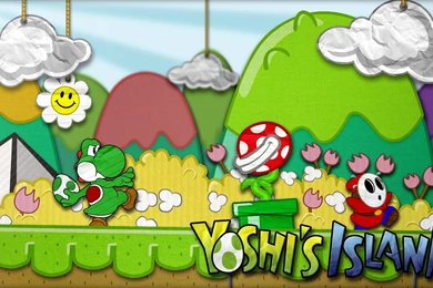 Video Games Super Mario Yoshi Shy Guy Piranha Plant Wallpapers ...