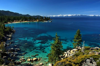 Sand Harbor Lake Tahoe   Wallpaper.