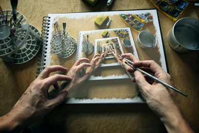 Recursive Painting Wallpapers   Digital Art Wallpapers