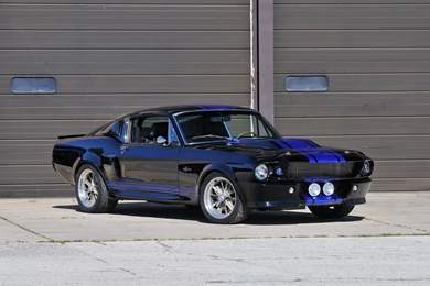 1967 Ford Mustang Shelby GT500SE Fastback Black Muscle Street Rod ...