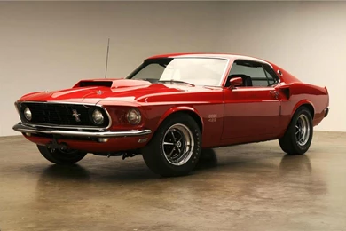 1969 FORD MUSTANG BOSS 429 FASTBACK WALLPAPER   (