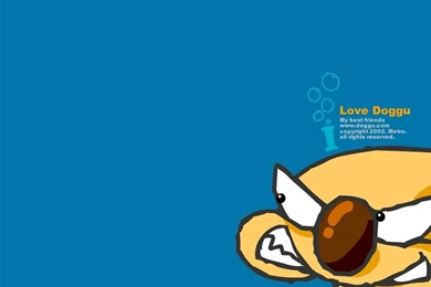 Funny Cartoon Dog Doggu The Dog15 Wallcoo.net