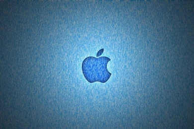 Download Cool Mac Os Lion Sea Blue With Apple Logo Wallpapers