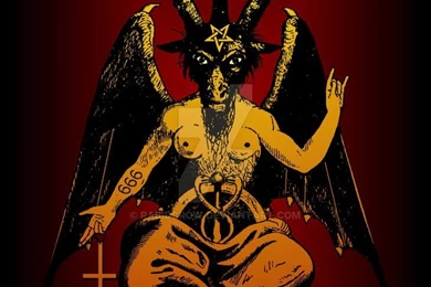 Satanic Goat Baphomet The Horned God Satan By RabidCrow On DeviantArt
