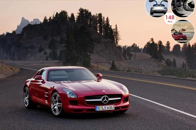 2010 Mercedes Benz SLS AMG Gullwing   Front Right Quarter ...