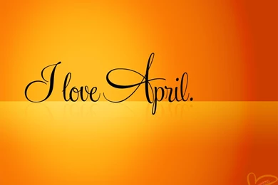 1280x1024 I Love April Desktop PC And Mac Wallpapers
