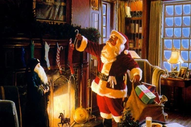 Twas The Night Before Christmas Wallpapers   (