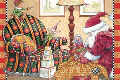 Art Illustration Of Santa Claus   The Night Before Christmas 10 ...