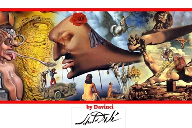 SALVADOR DALI WALLPAPER   (