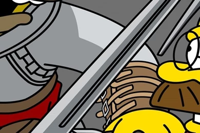 Download Wallpapers 750x1334 The Simpsons, Homer Simpson, Ned ...