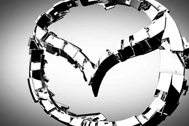 3D Transform Animation Of Mazda Logo   YouTube