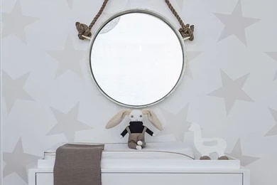 Silver Star Nursery Wallpapers   Design, Decor, Photos, Pictures ...