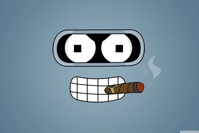 Futurama Bender Cigar HD Desktop Wallpapers : High Definition ...