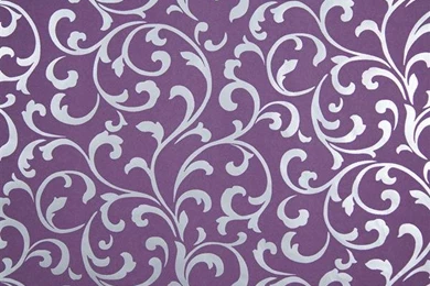 Wallpapers Galore Online Store. Purple Reflective Silver Embossed ...