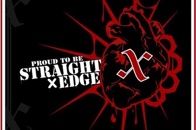 DeviantArt: More Artists Like Straight Edge   Wallpapers By X vegan x