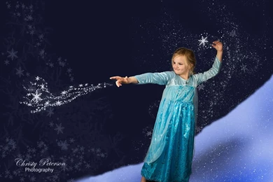 Winter Fairy, Snow Or Frozen Inspired Digital Backgrounds And ...
