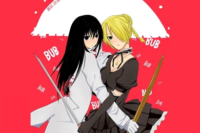 Wallpapers Beelzebub Girl Umbrella Hug Anime And 1920x1080 ...