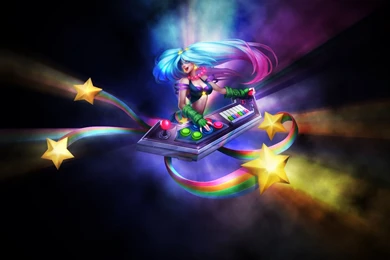 Gallery For   Arcade Sona Wallpapers