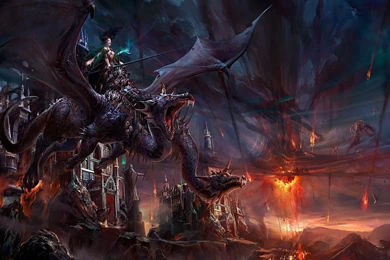 Fantasy Art, Dragon Wallpapers HD