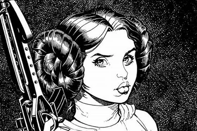 Princess Leia Drawing Wallpapers Hd 20336   HD Wallpapers Expert