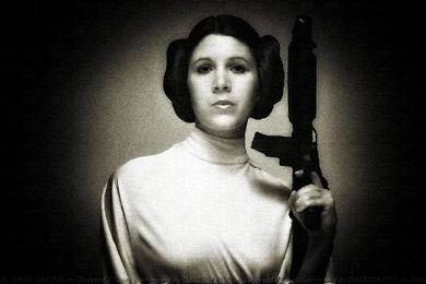 Carrie Fisher Princess Leia By Dave Daring On DeviantArt