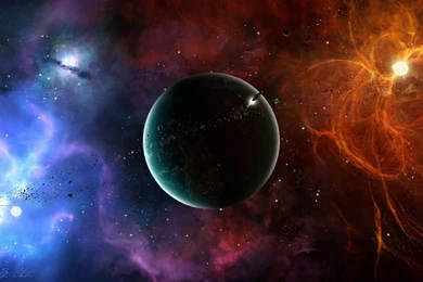 Wallpapers Space, Planet, Nebula, Stars, Spaceship Desktop ...